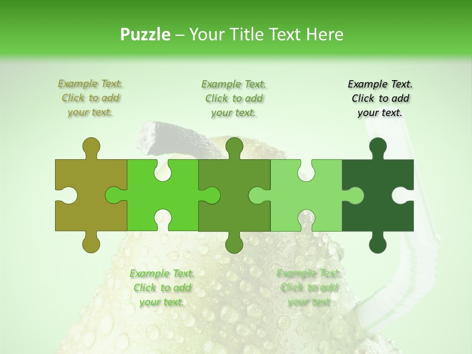 Closeup Organic Breakfast PowerPoint Template