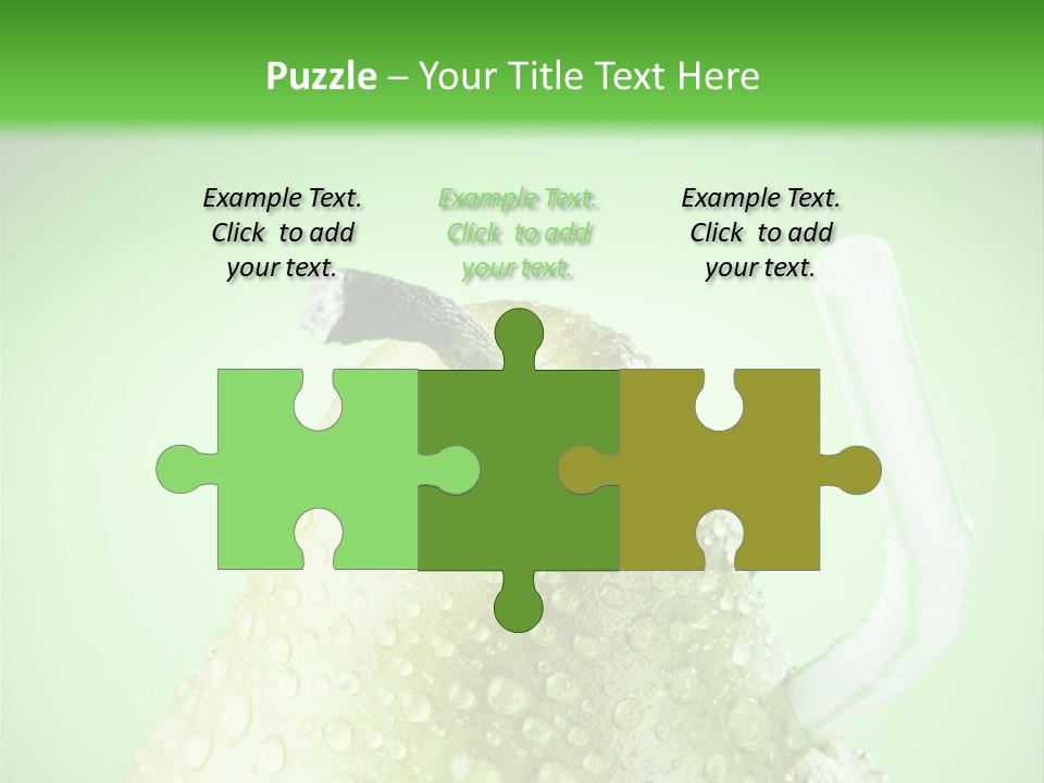 Closeup Organic Breakfast PowerPoint Template