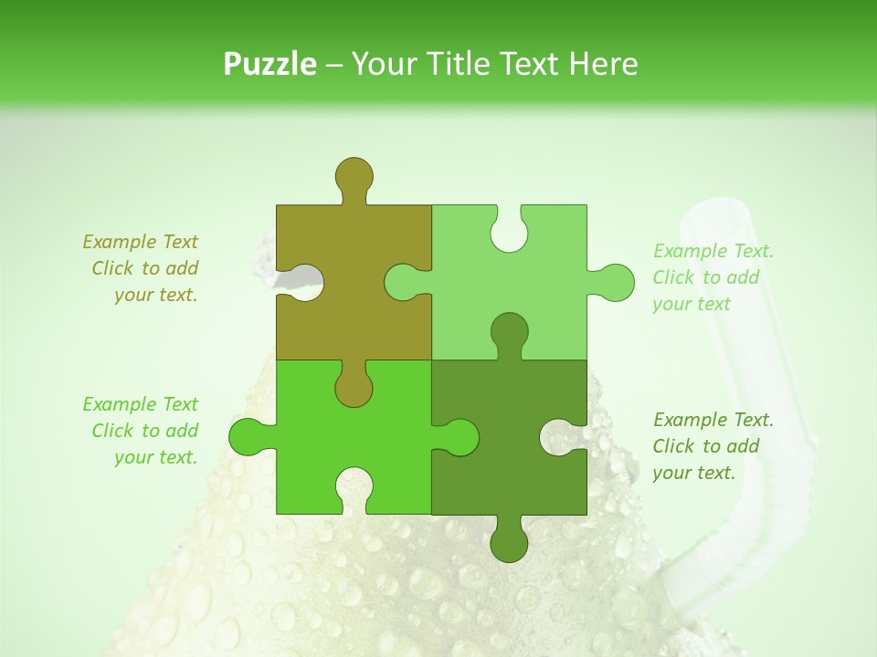 Closeup Organic Breakfast PowerPoint Template