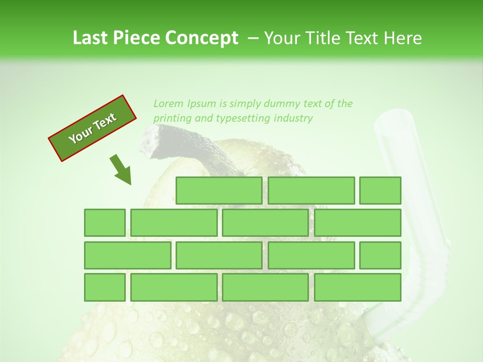 Closeup Organic Breakfast PowerPoint Template