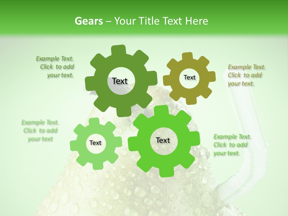 Closeup Organic Breakfast PowerPoint Template