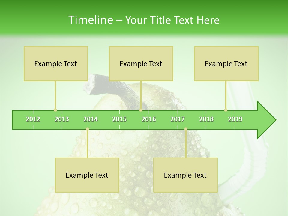 Closeup Organic Breakfast PowerPoint Template