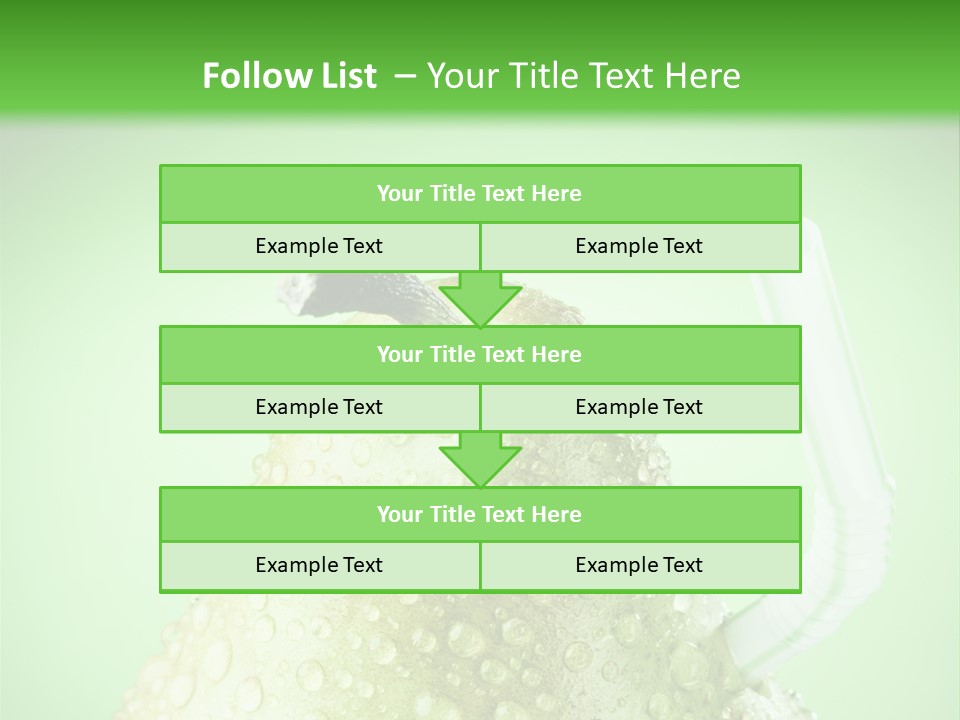 Closeup Organic Breakfast PowerPoint Template