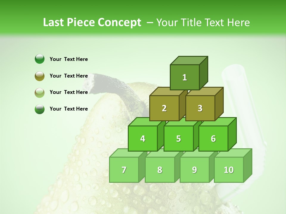 Closeup Organic Breakfast PowerPoint Template