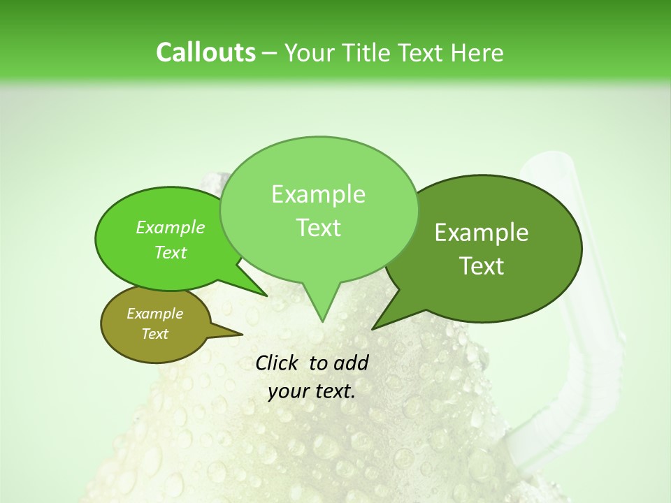 Closeup Organic Breakfast PowerPoint Template
