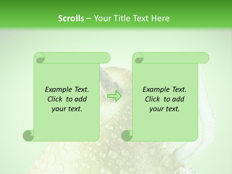 Closeup Organic Breakfast PowerPoint Template