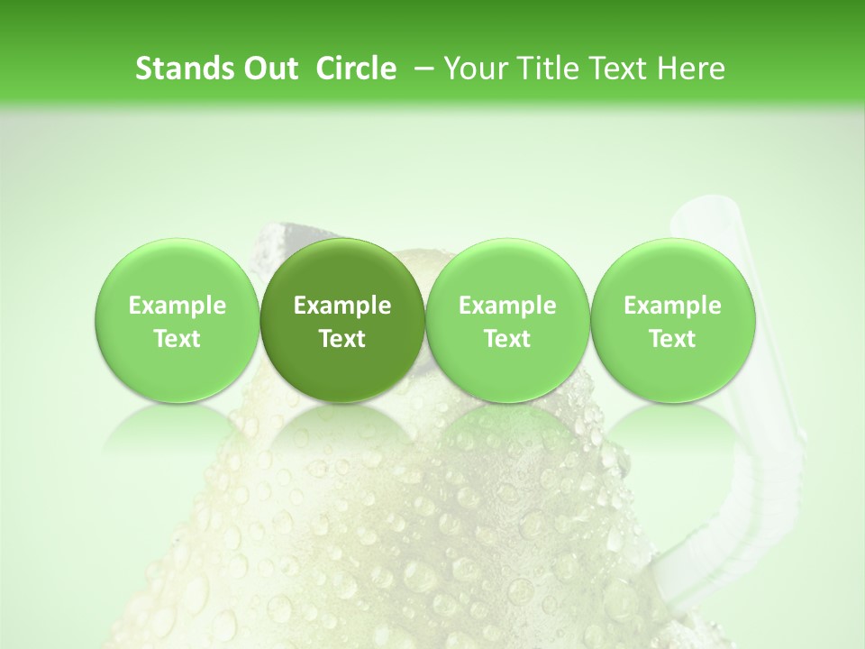 Closeup Organic Breakfast PowerPoint Template