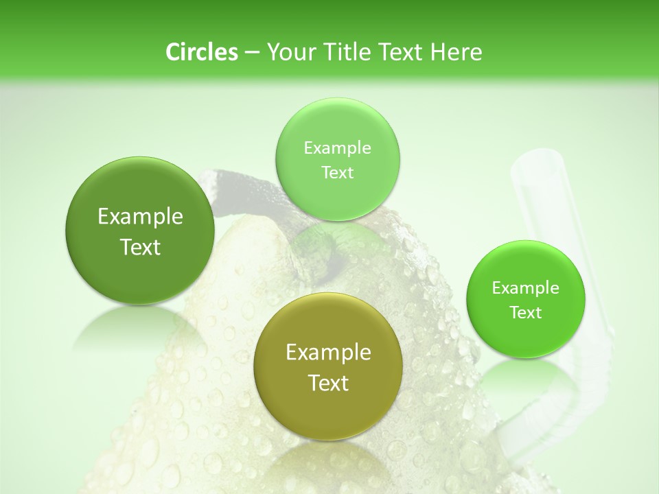 Closeup Organic Breakfast PowerPoint Template