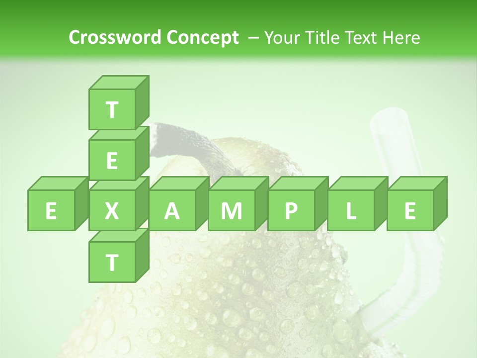 Closeup Organic Breakfast PowerPoint Template