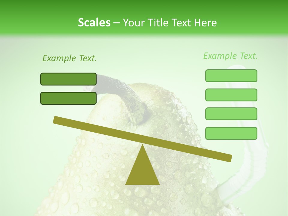 Closeup Organic Breakfast PowerPoint Template