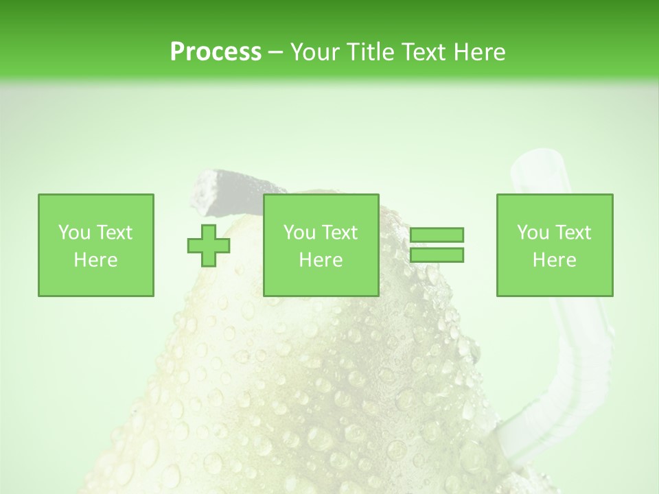 Closeup Organic Breakfast PowerPoint Template
