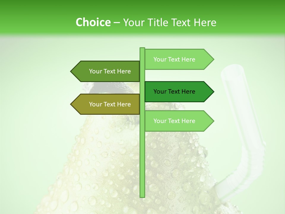 Closeup Organic Breakfast PowerPoint Template