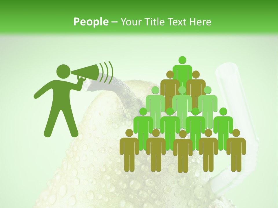 Closeup Organic Breakfast PowerPoint Template