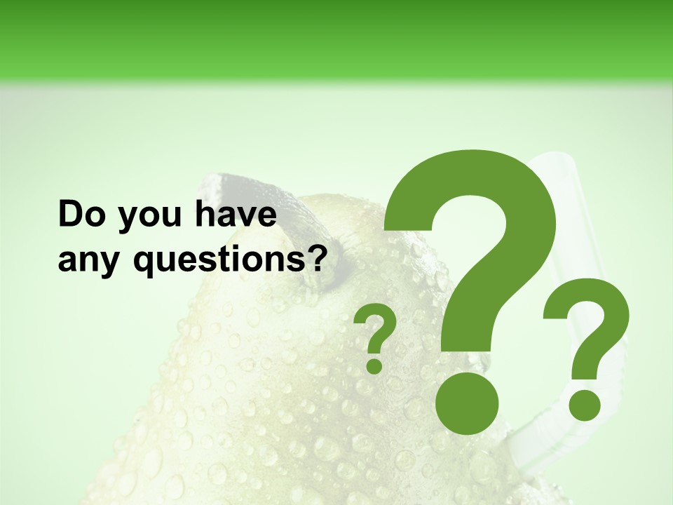 Closeup Organic Breakfast PowerPoint Template