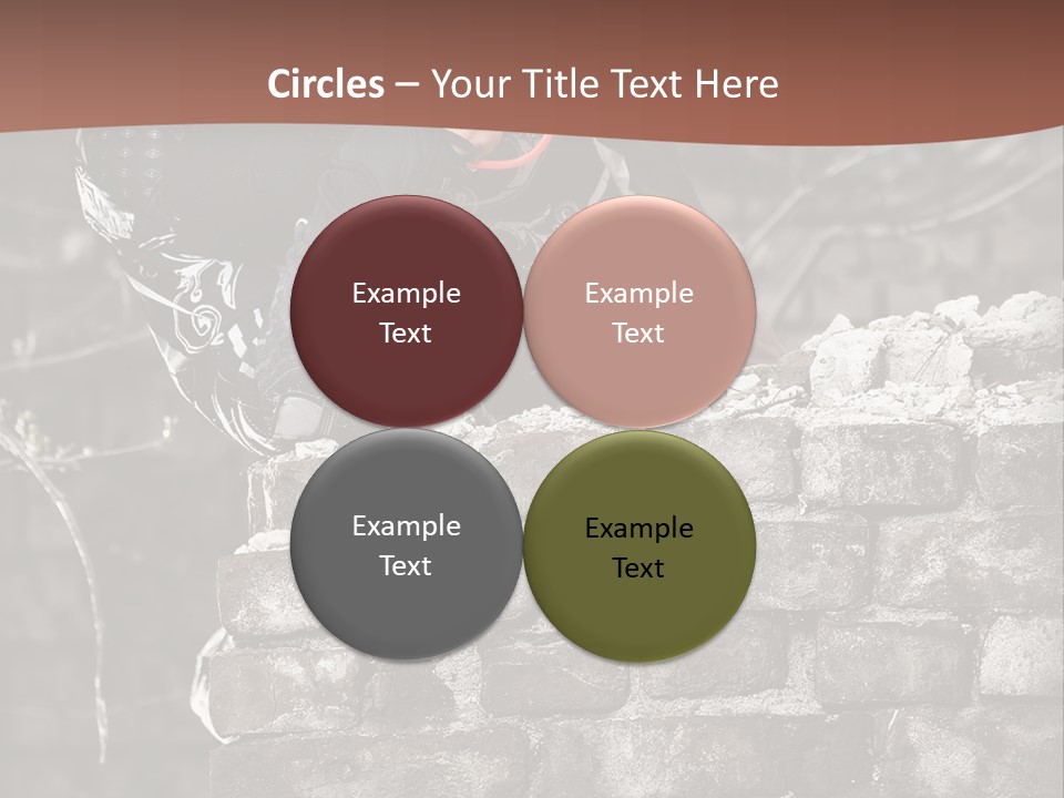 Mask Grass Competition PowerPoint Template