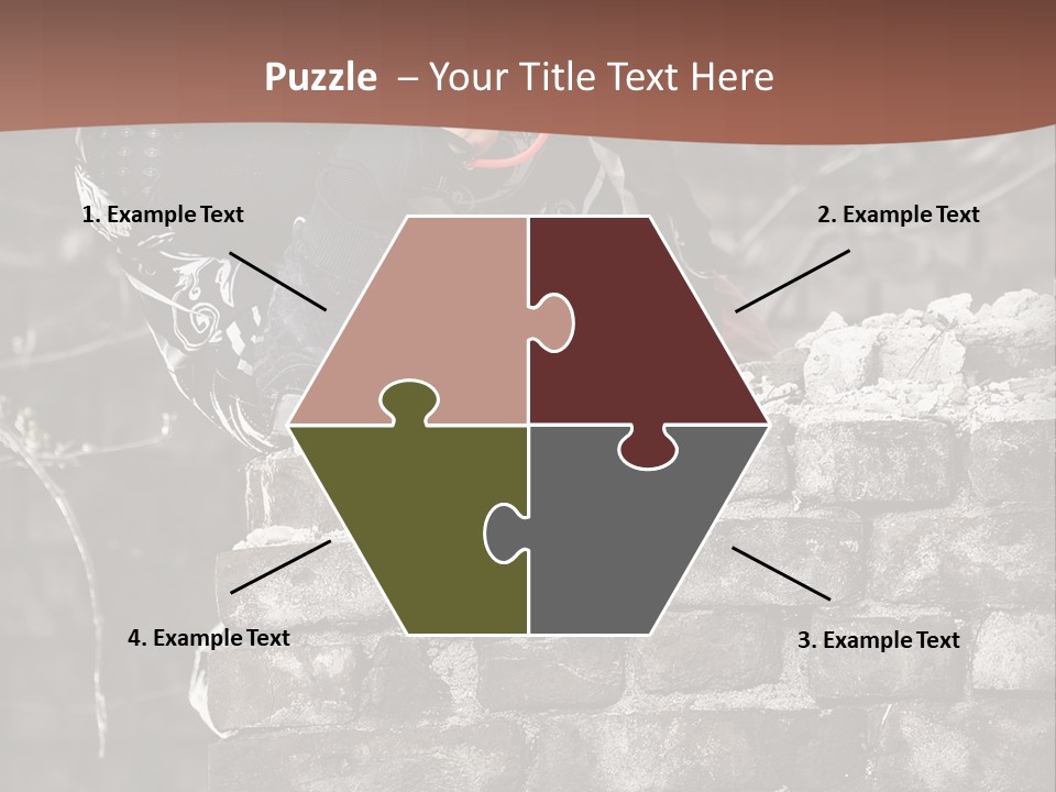 Mask Grass Competition PowerPoint Template