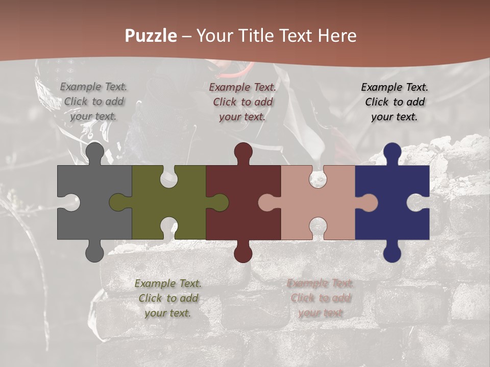 Mask Grass Competition PowerPoint Template