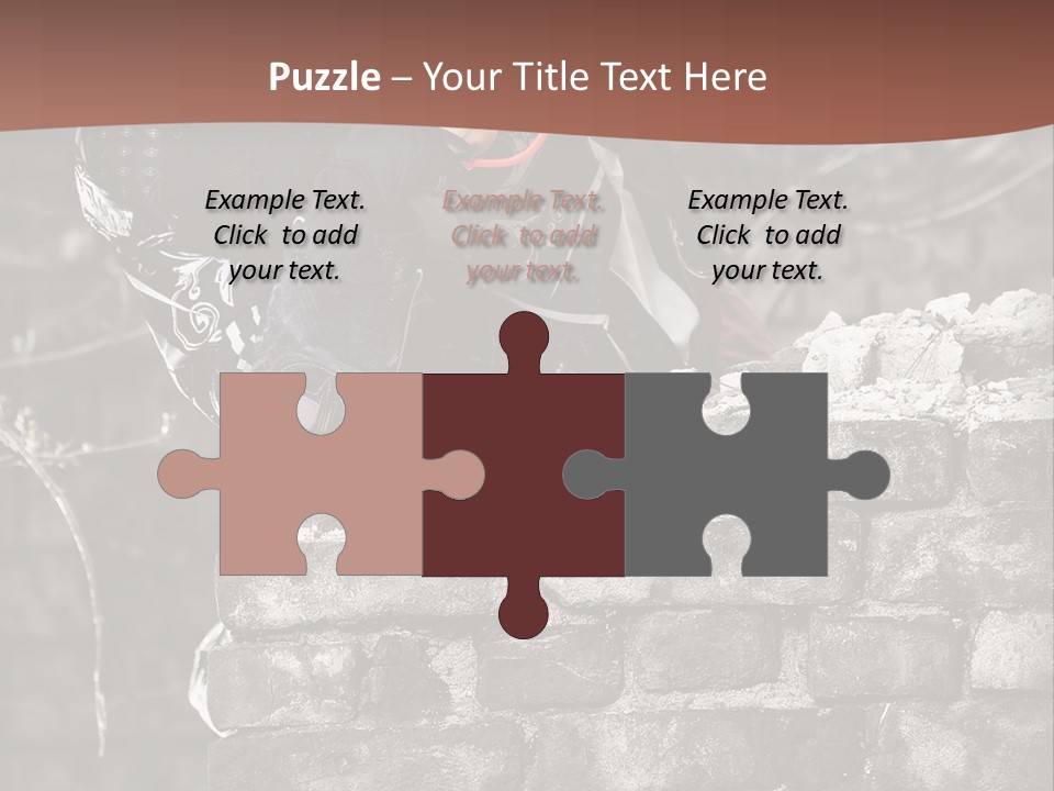 Mask Grass Competition PowerPoint Template