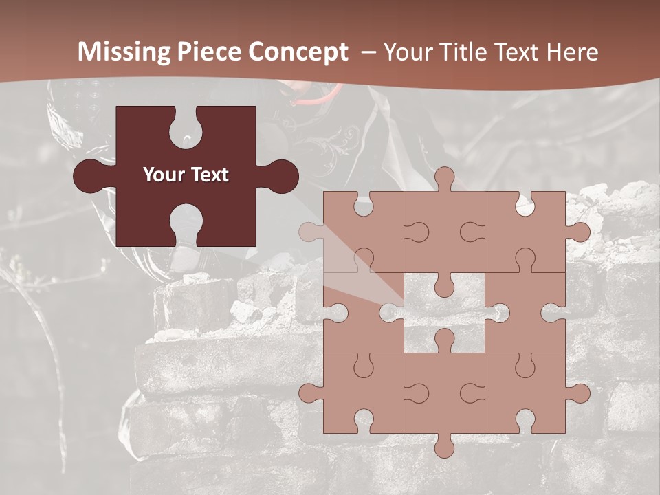 Mask Grass Competition PowerPoint Template