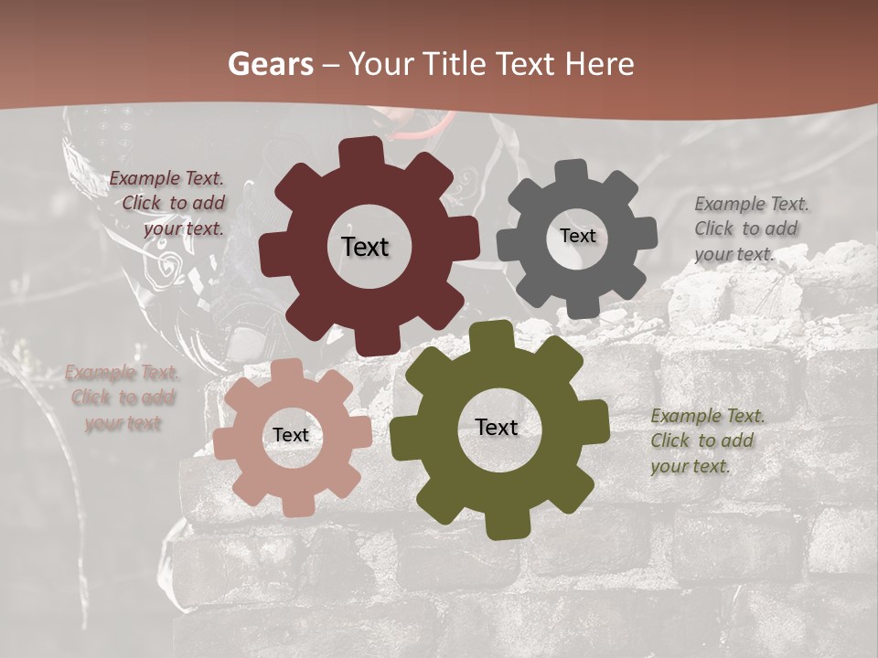 Mask Grass Competition PowerPoint Template