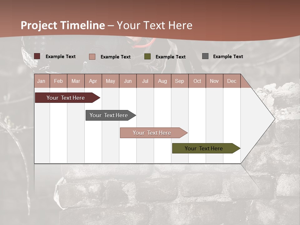 Mask Grass Competition PowerPoint Template