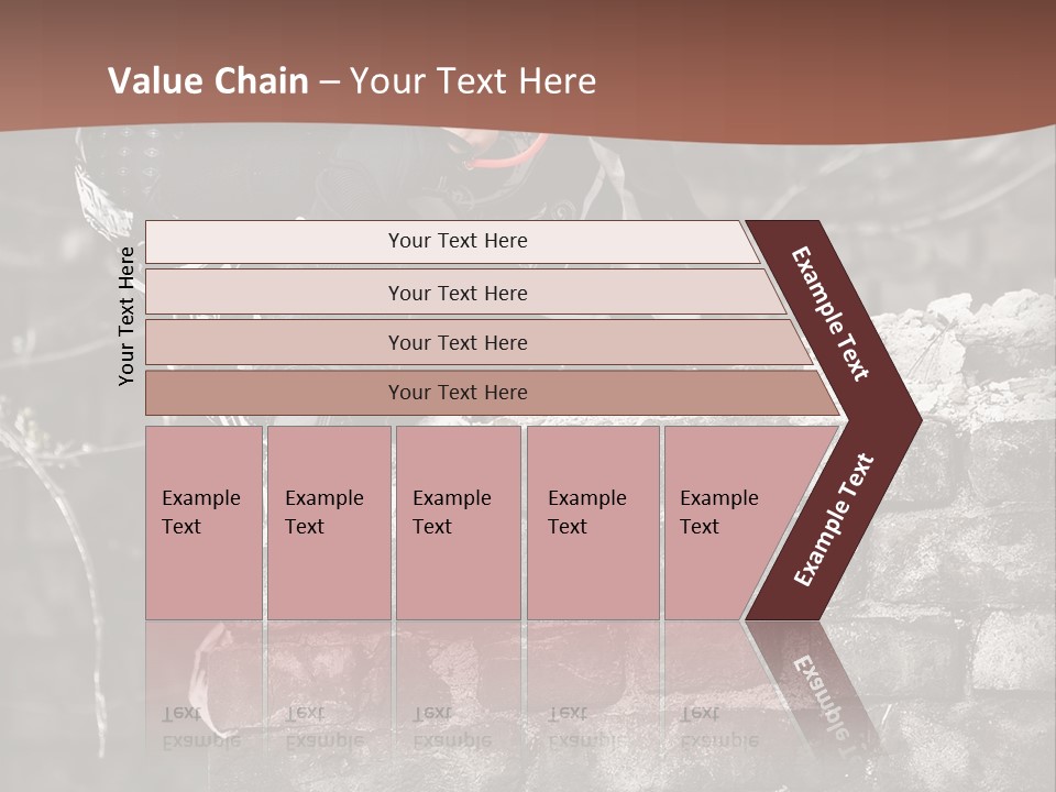 Mask Grass Competition PowerPoint Template