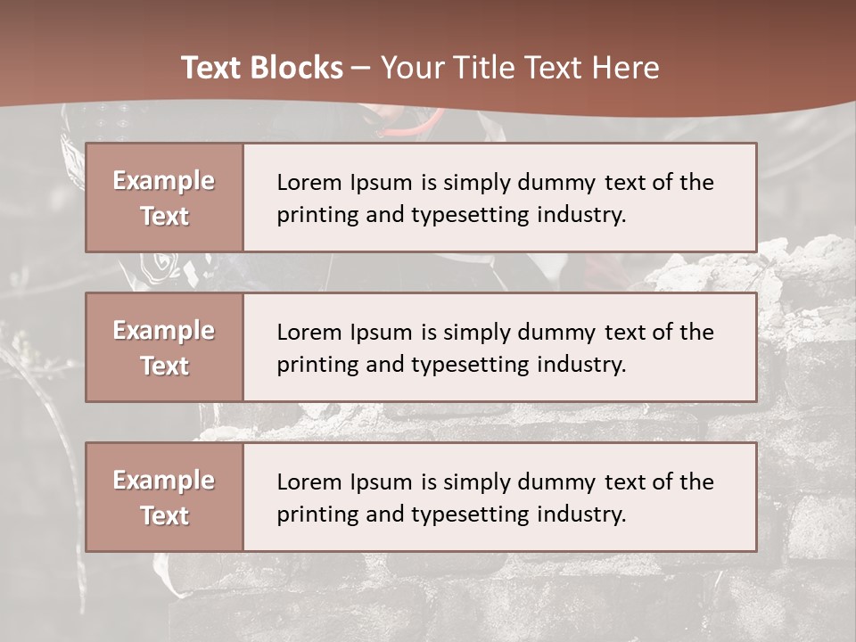 Mask Grass Competition PowerPoint Template