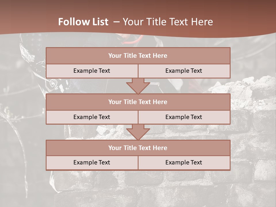 Mask Grass Competition PowerPoint Template