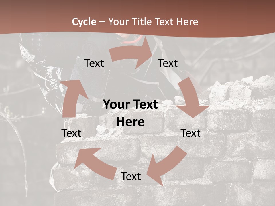 Mask Grass Competition PowerPoint Template