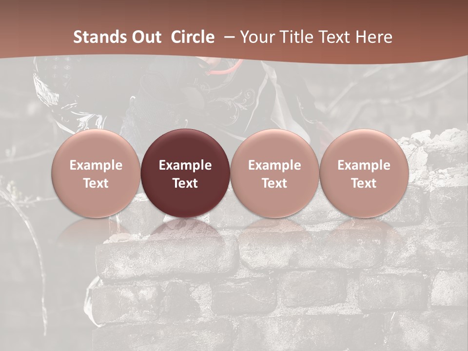 Mask Grass Competition PowerPoint Template