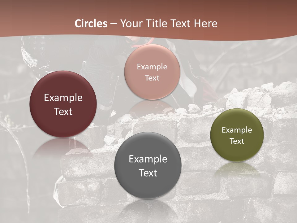 Mask Grass Competition PowerPoint Template