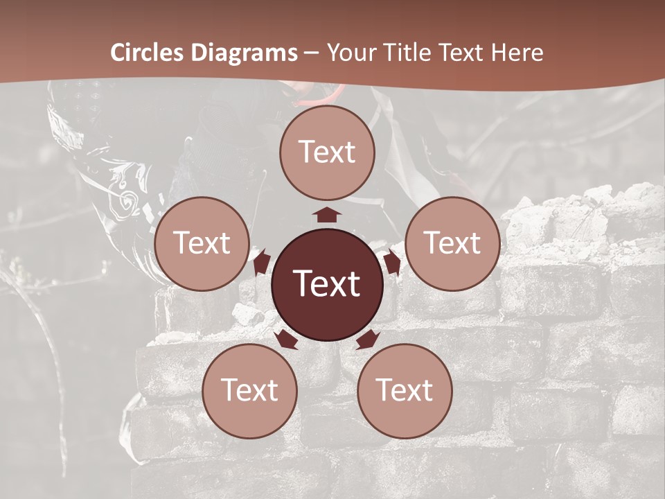 Mask Grass Competition PowerPoint Template