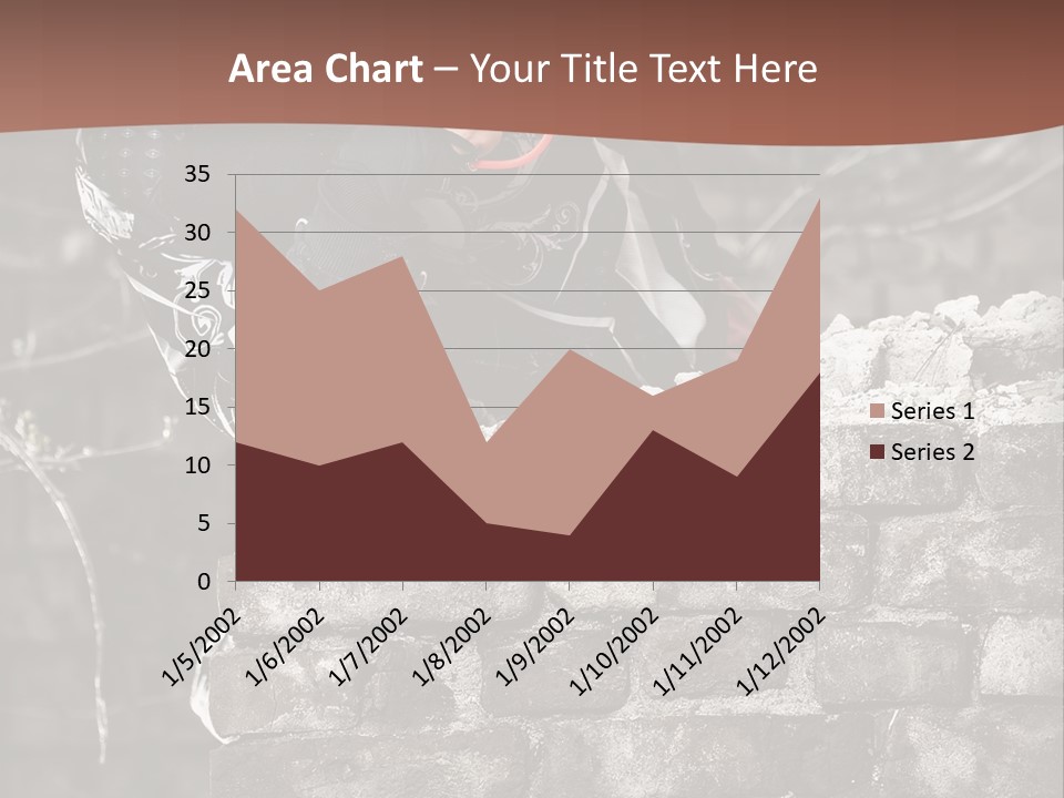 Mask Grass Competition PowerPoint Template