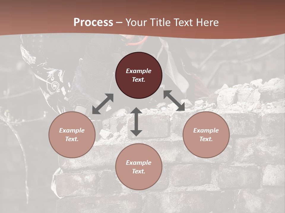 Mask Grass Competition PowerPoint Template