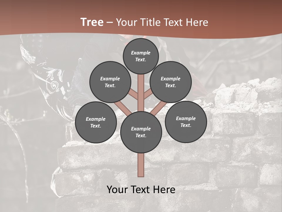 Mask Grass Competition PowerPoint Template