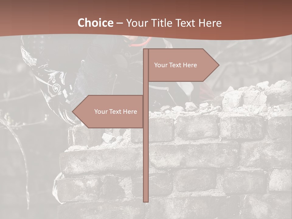Mask Grass Competition PowerPoint Template