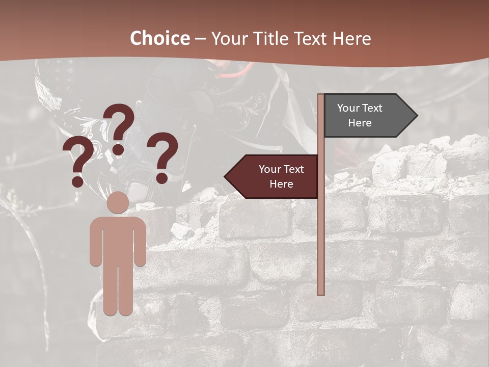 Mask Grass Competition PowerPoint Template