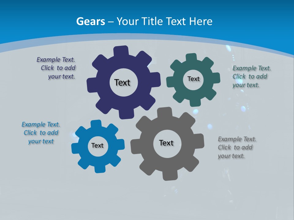 Gaming Machine Weapon PowerPoint Template