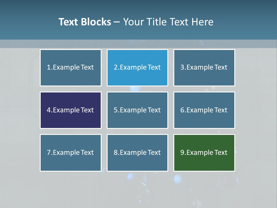 Robot Cyborg Future PowerPoint Template