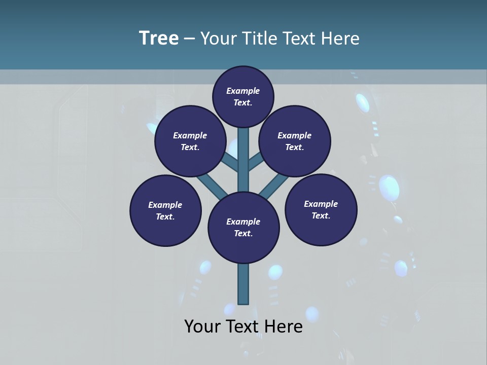 Robot Cyborg Future PowerPoint Template