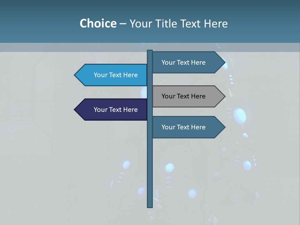 Robot Cyborg Future PowerPoint Template