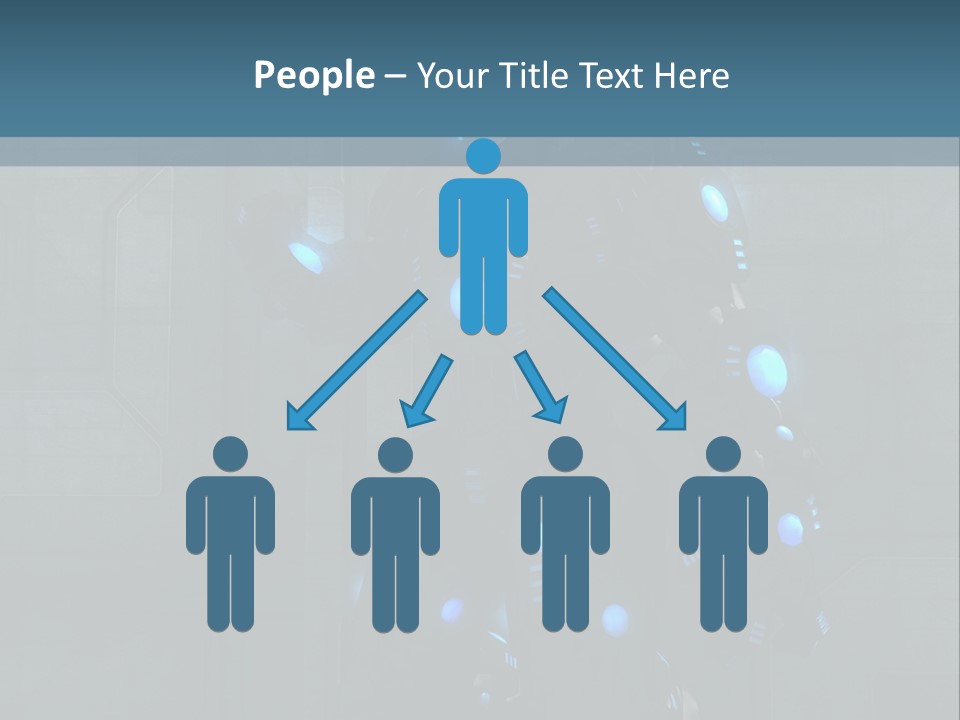 Robot Cyborg Future PowerPoint Template