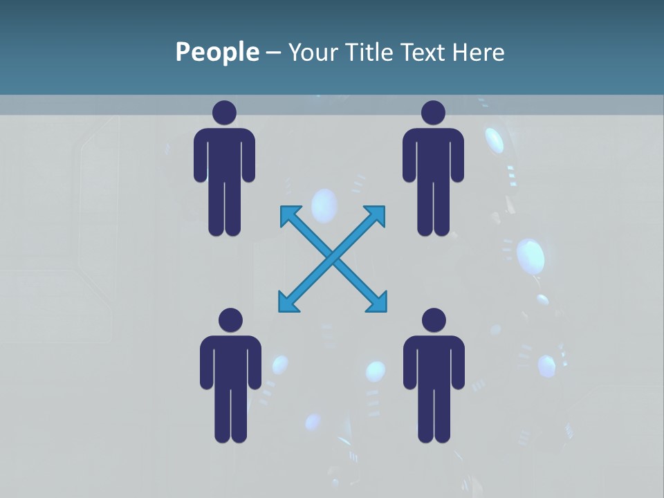 Robot Cyborg Future PowerPoint Template