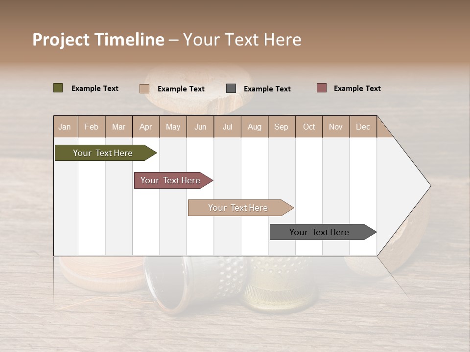 Old Button Color PowerPoint Template