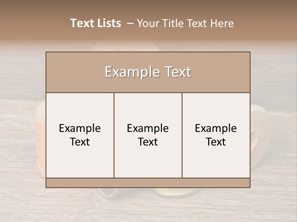 Old Button Color PowerPoint Template