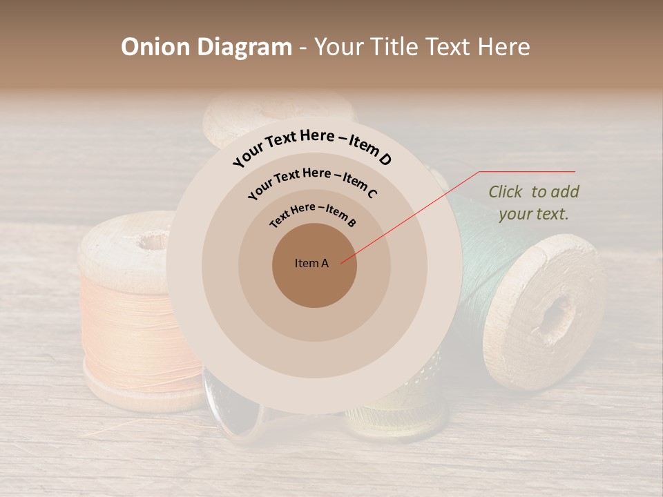 Old Button Color PowerPoint Template