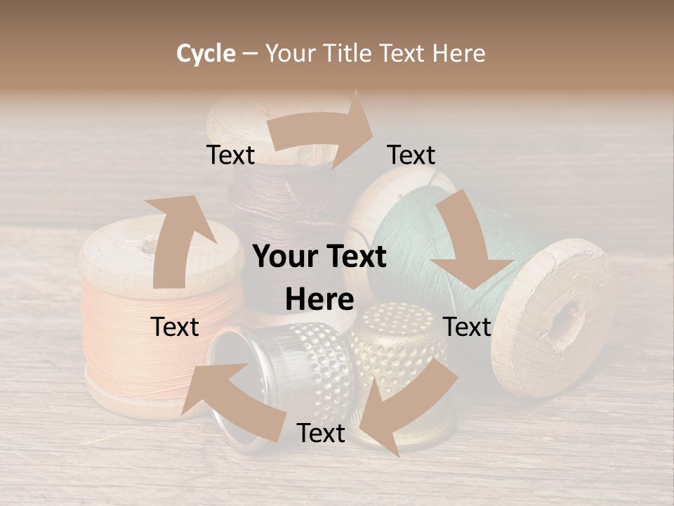 Old Button Color PowerPoint Template