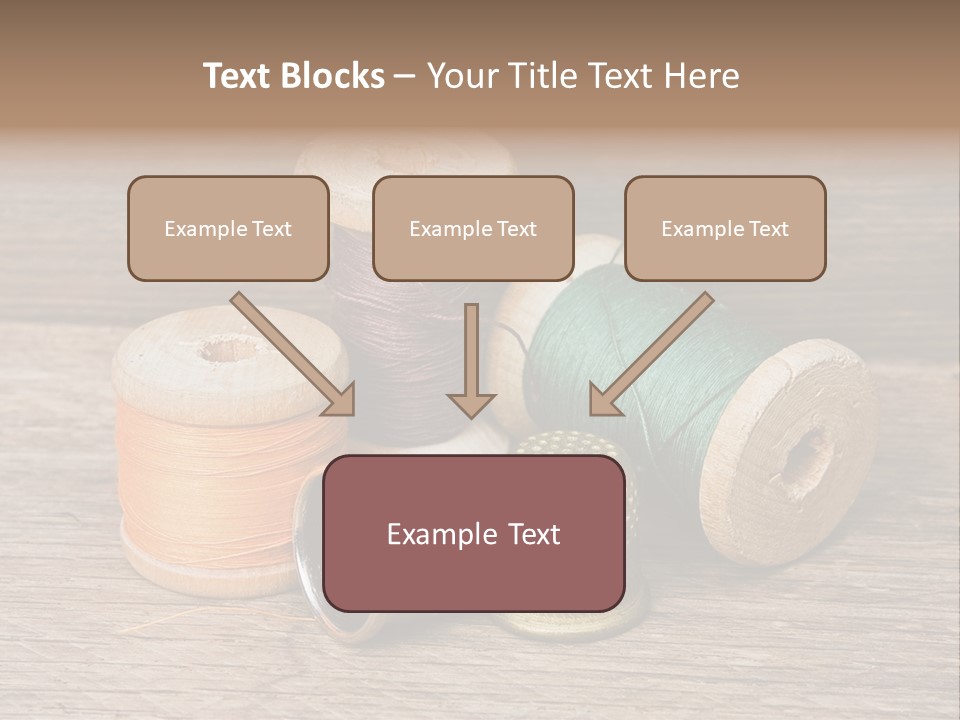 Old Button Color PowerPoint Template