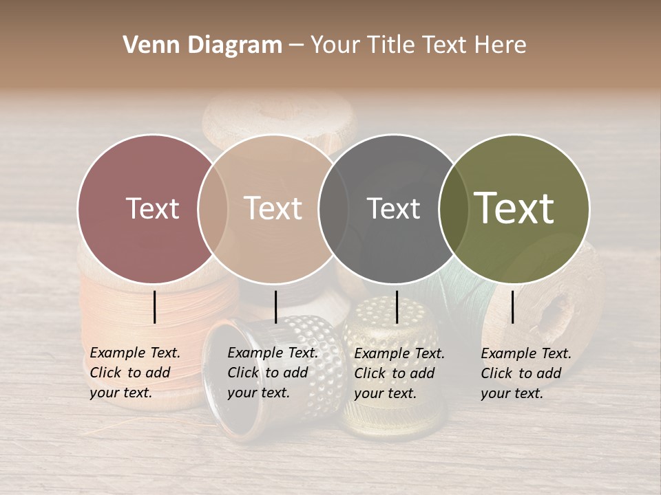 Old Button Color PowerPoint Template