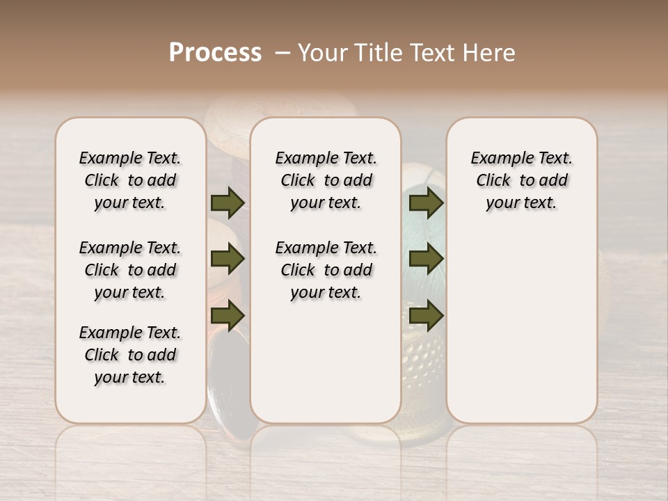 Old Button Color PowerPoint Template